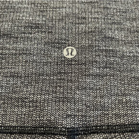 Lululemon Wunder Under Heathered Gray Full Length Leggings, Size 6 Tall - Picture 5 of 6